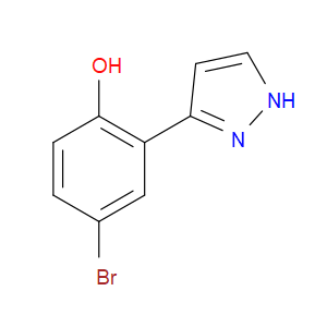 4-BROMO-2-(1H-PYRAZOL-3-YL)PHENOL - Click Image to Close
