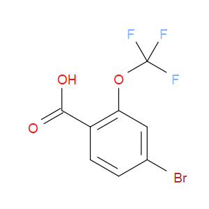 4-BROMO-2-(TRIFLUOROMETHOXY)BENZOIC ACID