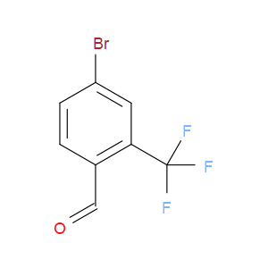 4-BROMO-2-(TRIFLUOROMETHYL)BENZALDEHYDE - Click Image to Close