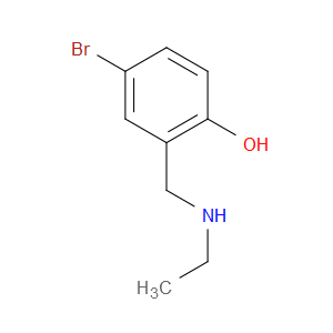 4-BROMO-2-[(ETHYLAMINO)METHYL]PHENOL