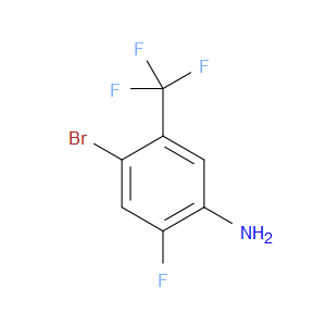 4-BROMO-2-FLUORO-5-(TRIFLUOROMETHYL)ANILINE - Click Image to Close