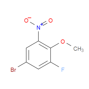 4-BROMO-2-FLUORO-6-NITROANISOLE