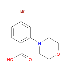 4-BROMO-2-MORPHOLINOBENZOIC ACID