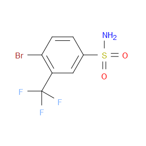 4-BROMO-3-(TRIFLUOROMETHYL)BENZENESULFONAMIDE - Click Image to Close