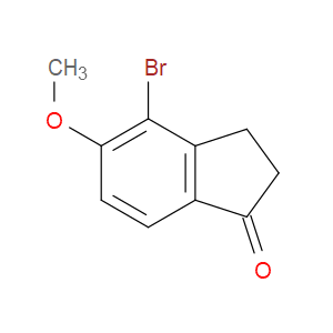 4-BROMO-5-METHOXY-2,3-DIHYDRO-1H-INDEN-1-ONE - Click Image to Close