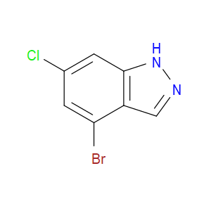 4-BROMO-6-CHLORO-1H-INDAZOLE - Click Image to Close