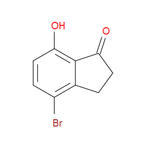 4-BROMO-7-HYDROXY-2,3-DIHYDRO-1H-INDEN-1-ONE - Click Image to Close