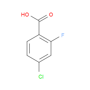 4-CHLORO-2-FLUOROBENZOIC ACID