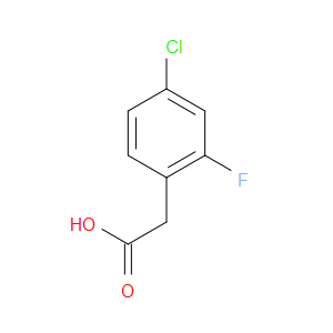 4-CHLORO-2-FLUOROPHENYLACETIC ACID