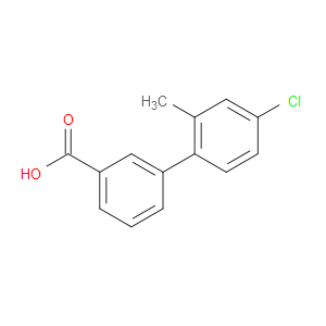 4'-CHLORO-2'-METHYL-[1,1'-BIPHENYL]-3-CARBOXYLIC ACID
