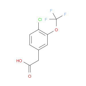 4-CHLORO-3-(TRIFLUOROMETHOXY)PHENYLACETIC ACID - Click Image to Close