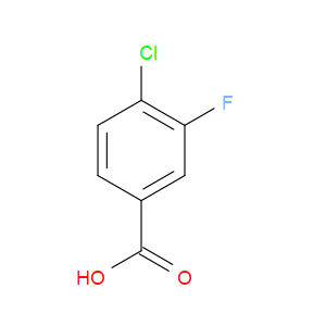 4-CHLORO-3-FLUOROBENZOIC ACID