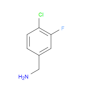 4-CHLORO-3-FLUOROBENZYLAMINE