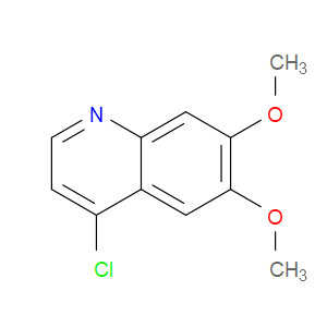 4-CHLORO-6,7-DIMETHOXYQUINOLINE - Click Image to Close