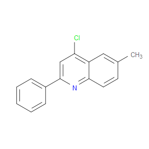 4-CHLORO-6-METHYL-2-PHENYLQUINOLINE