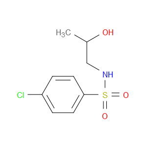 4-CHLORO-N-(2-HYDROXYPROPYL)BENZENESULFONAMIDE - Click Image to Close