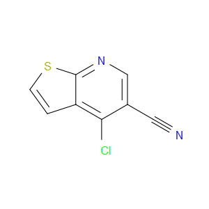 4-CHLOROTHIENO[2,3-B]PYRIDINE-5-CARBONITRILE