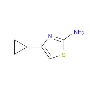 4-CYCLOPROPYL-1,3-THIAZOL-2-AMINE - Click Image to Close