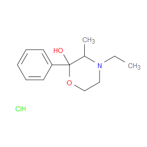 4-ETHYL-3-METHYL-2-PHENYLMORPHOLIN-2-OL HYDROCHLORIDE - Click Image to Close