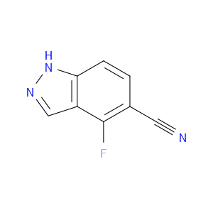 4-FLUORO-1H-INDAZOLE-5-CARBONITRILE