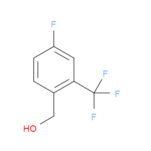 4-FLUORO-2-(TRIFLUOROMETHYL)BENZYL ALCOHOL - Click Image to Close