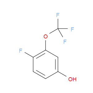 4-FLUORO-3-(TRIFLUOROMETHOXY)PHENOL - Click Image to Close