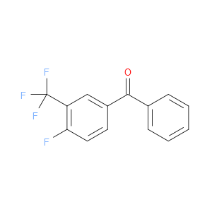 4-FLUORO-3-(TRIFLUOROMETHYL)BENZOPHENONE - Click Image to Close