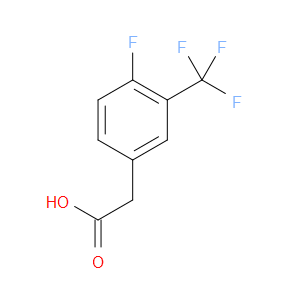4-FLUORO-3-(TRIFLUOROMETHYL)PHENYLACETIC ACID - Click Image to Close