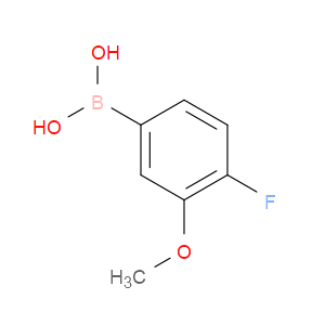 4-FLUORO-3-METHOXYPHENYLBORONIC ACID - Click Image to Close