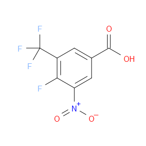 4-FLUORO-3-NITRO-5-(TRIFLUOROMETHYL)BENZOIC ACID - Click Image to Close
