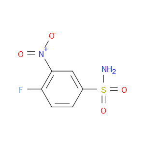 4-FLUORO-3-NITROBENZENESULFONAMIDE - Click Image to Close