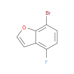 7-BROMO-4-FLUOROBENZOFURAN