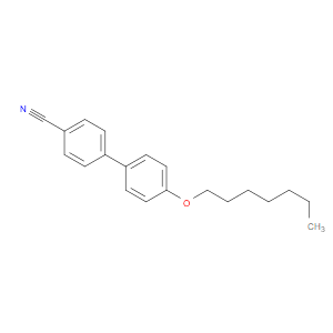 4'-HEPTYLOXY-4-CYANOBIPHENYL - Click Image to Close