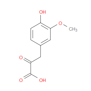 4-HYDROXY-3-METHOXYPHENYLPYRUVIC ACID - Click Image to Close