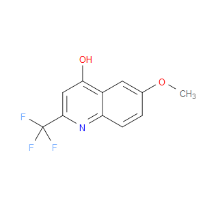 4-HYDROXY-6-METHOXY-2-(TRIFLUOROMETHYL)QUINOLINE