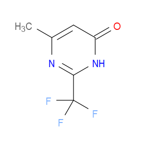 6-METHYL-2-TRIFLUOROMETHYLPYRIMIDIN-4-OL - Click Image to Close