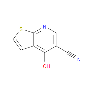 4-HYDROXYTHIENO[2,3-B]PYRIDINE-5-CARBONITRILE - Click Image to Close