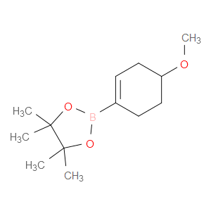 2-(4-METHOXYCYCLOHEX-1-EN-1-YL)-4,4,5,5-TETRAMETHYL-1,3,2-DIOXABOROLANE
