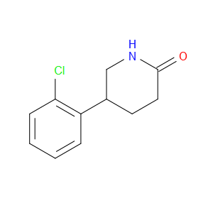 5-(2-CHLOROPHENYL)-2-PIPERIDONE
