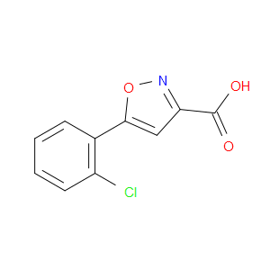 5-(2-CHLOROPHENYL)ISOXAZOLE-3-CARBOXYLIC ACID - Click Image to Close