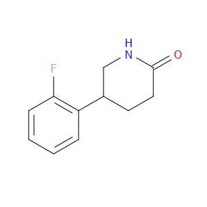 5-(2-FLUOROPHENYL)-2-PIPERIDONE