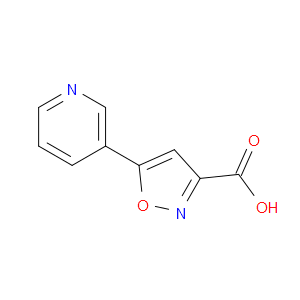5-PYRIDIN-3-YLISOXAZOLE-3-CARBOXYLIC ACID - Click Image to Close