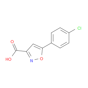 5-(4-CHLOROPHENYL)ISOXAZOLE-3-CARBOXYLIC ACID - Click Image to Close