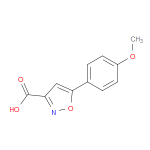 5-(4-METHOXYPHENYL)ISOXAZOLE-3-CARBOXYLIC ACID