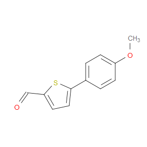 5-(4-METHOXYPHENYL)THIOPHENE-2-CARBALDEHYDE