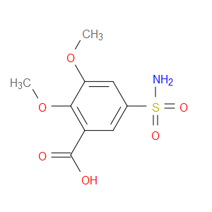 2,3-DIMETHOXY-5-SULFAMOYLBENZOIC ACID