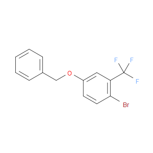4-(BENZYLOXY)-1-BROMO-2-(TRIFLUOROMETHYL)BENZENE