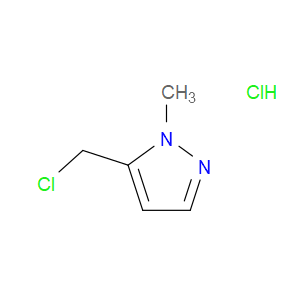 5-(CHLOROMETHYL)-1-METHYL-1H-PYRAZOLE HYDROCHLORIDE
