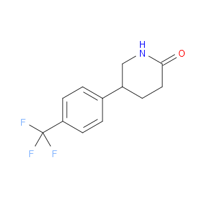 5-[4-(TRIFLUOROMETHYL)PHENYL]-2-PIPERIDONE