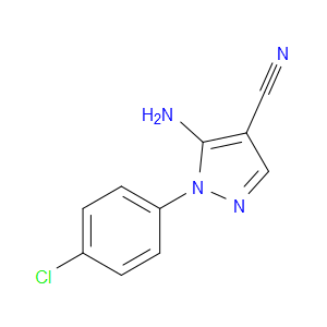 5-AMINO-1-(4-CHLOROPHENYL)-1H-PYRAZOLE-4-CARBONITRILE - Click Image to Close